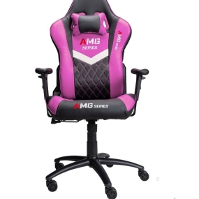 Ghế Gaming 099 chân xoay (Không Massa) Màu Tím