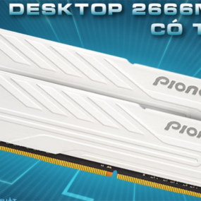 RAM PIONEER 8GB 2666MHz TẢN THÉP