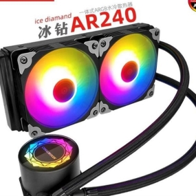 TẢN NHIỆT NƯỚC ALL IN ONE COOLMOON AR240 LED RGB