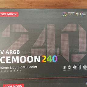 Tản nước IN ALL 240 đen Coolmoon