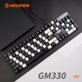 Phím cơ NEWMEN GM330 BLUE SWITCH BLACK
