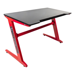 Bàn Z đỏ đen mặt gổ