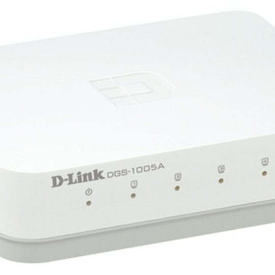 SW Gigabyte D-Link DG-S-1005A 5 Port 1Gb
