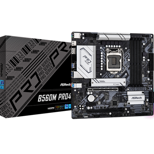 MAINBOARD ASROCK B560M PRO4 NEW CHÍNH HÃNG
