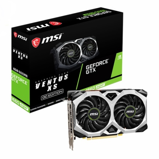 VGA card màn hình MSI GTX1660 SUPER VENTUS XS 6Gb OC 2nd BH 4/2024