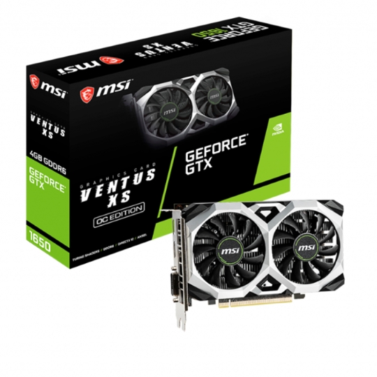 Card màn hình MSI VENTUS XS GTX1650 4Gb DDR6 OC Chính hãng