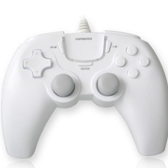 Tay cầm chơi game NAZAR Trắng