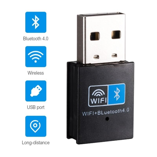 USB WIFI + BLUETOOTH 4.0